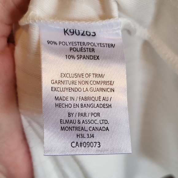 Kangol White Short Sleeve Mens Tee - Picture 5 of 5